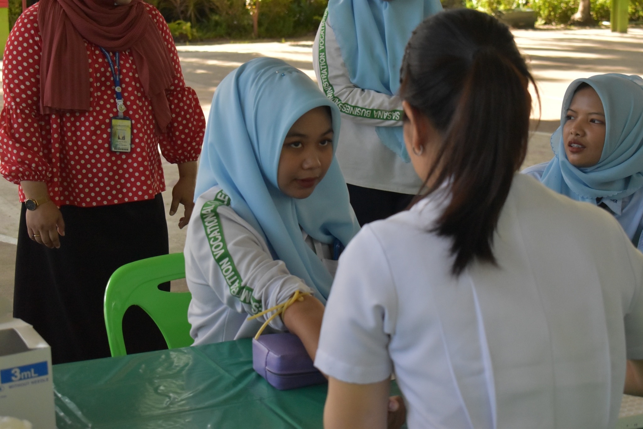 ตรวจสุขภาพนักเรียนนักศึกษา คณาจารย์ และบุคลากร ประจำปีการศึกษา 2562